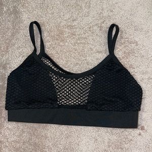 Black sports bra. Small. Mesh. Pullover by Yours inspiration